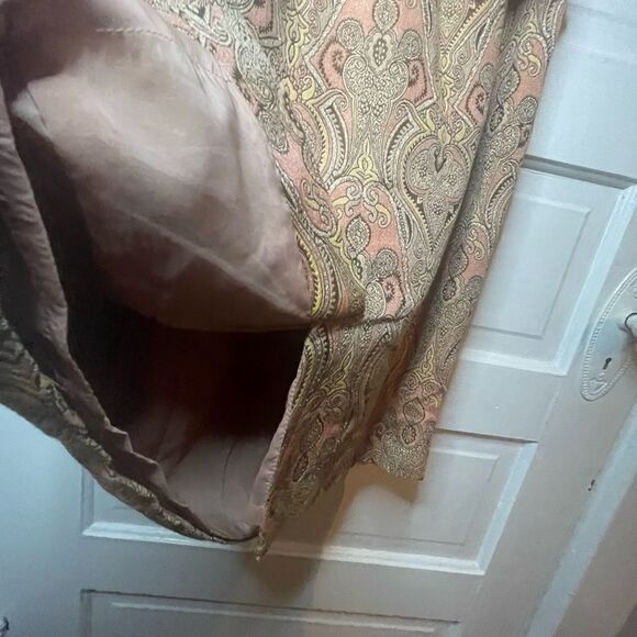 Talbots Metallic Sleeveless Dress w/ Belt - Picture 12 of 13